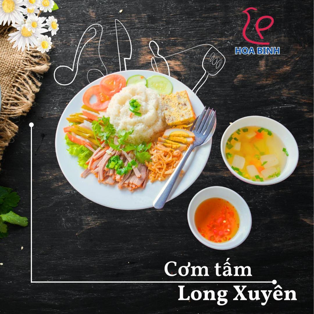 Hoa Binh 1 Hotel Long Xuyên Eksteriør billede